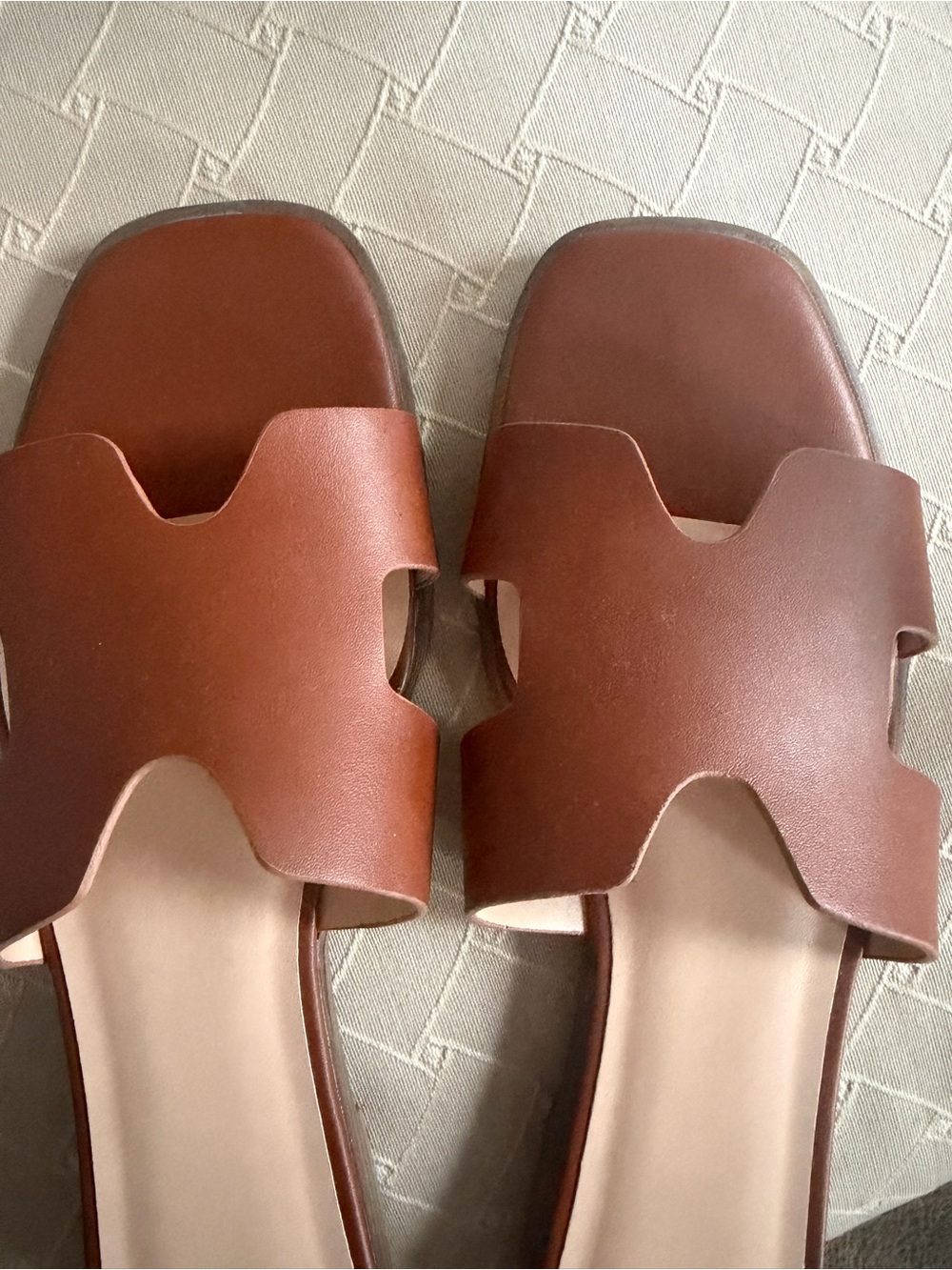 a new day Brown Cutout Slide Sandals - Picture 4 of 4